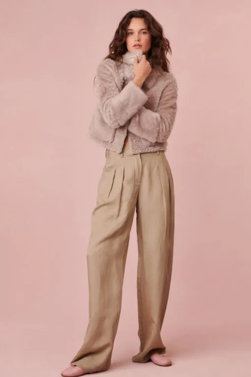 Women LoveShackFancy Adams Everyday Tailored Pant