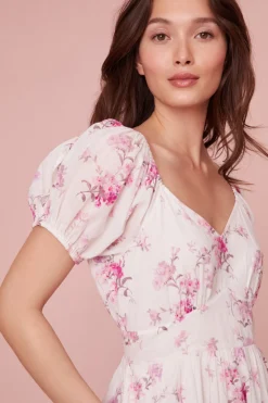 Women LoveShackFancy Angie Cotton Midi Dress