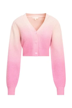Women LoveShackFancy Avignon Dip-Dyed Ombré Crop Cardigan