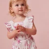 LoveShackFancy Baby Cantara Floral Pinafore