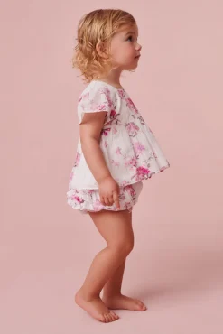 LoveShackFancy Baby Floral Nalina Bloomer