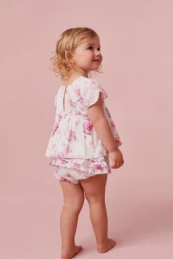 LoveShackFancy Baby Floral Nalina Bloomer
