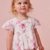 LoveShackFancy Baby Floral Remilia Top