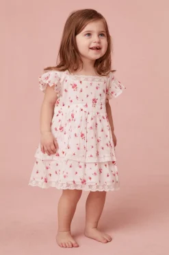 LoveShackFancy Baby Luciette Cotton Dress
