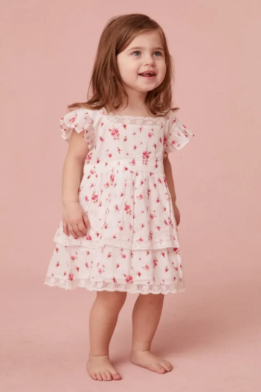 LoveShackFancy Baby Luciette Cotton Dress