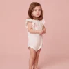 LoveShackFancy Baby Marietta Bow Onesie