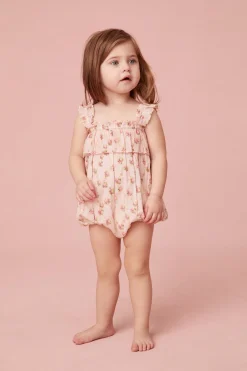 LoveShackFancy Baby Nadiana Ruffle Pinafore