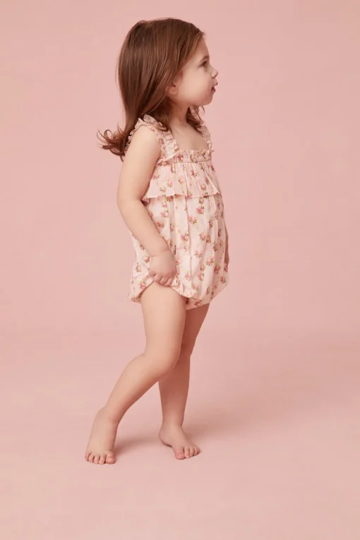 LoveShackFancy Baby Nadiana Ruffle Pinafore