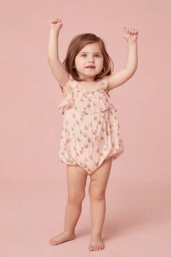 LoveShackFancy Baby Nadiana Ruffle Pinafore