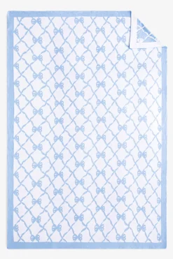 LoveShackFancy Bow Throw Blanket