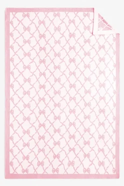 LoveShackFancy Bow Throw Blanket