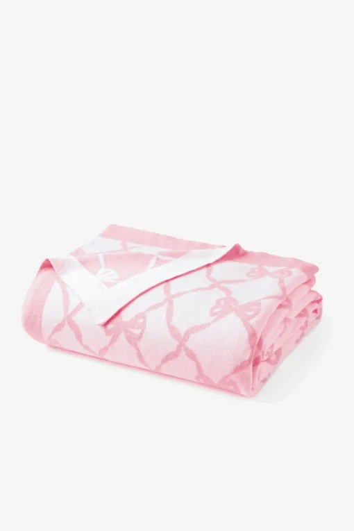 LoveShackFancy Bow Throw Blanket