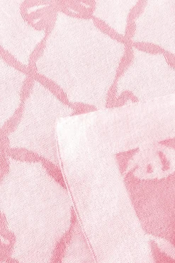 LoveShackFancy Bow Throw Blanket