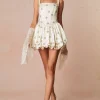 Women LoveShackFancy Brookhaven Bodice Bubble Luxe Dress