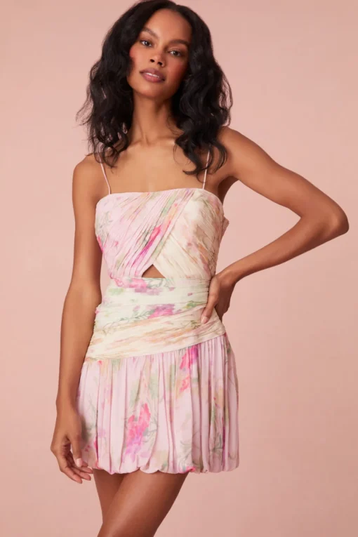 Women LoveShackFancy Camonete Floral Party Mini Dress