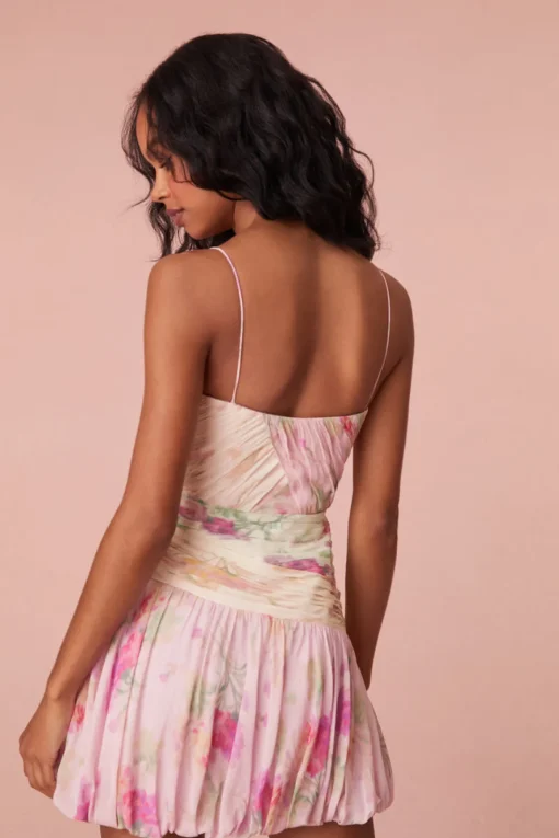 Women LoveShackFancy Camonete Floral Party Mini Dress