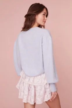 Women LoveShackFancy Candela Cashmere Pullover