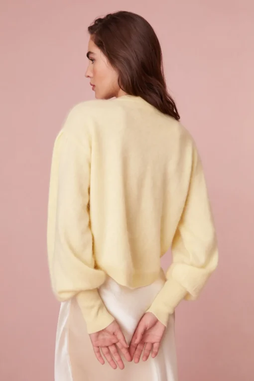 Women LoveShackFancy Candela Cashmere Pullover