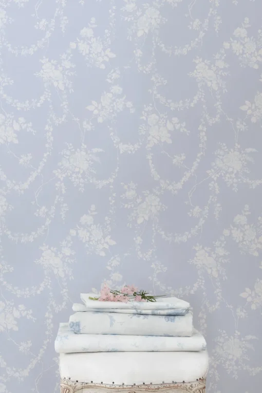LoveShackFancy Chandelier Gates Wallpaper