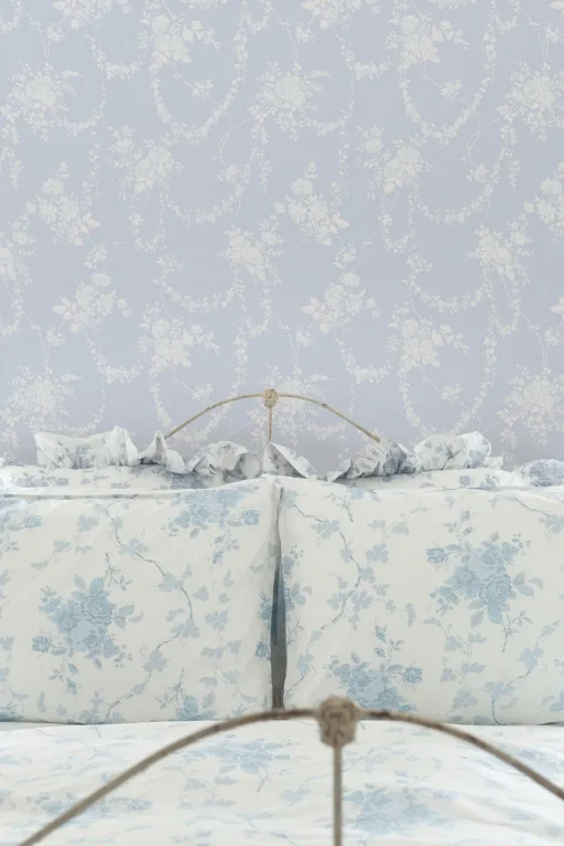 LoveShackFancy Chandelier Gates Wallpaper