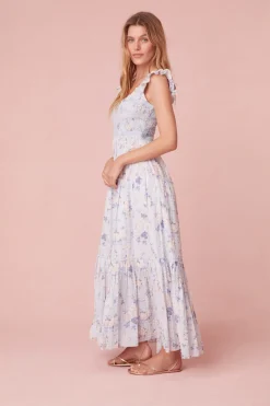 Women LoveShackFancy Chessie Cotton Maxi Dress