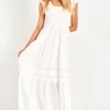 Women LoveShackFancy Chessie Heritage Cotton Maxi Dress
