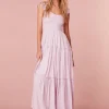 Women LoveShackFancy Chessie Ruffle Sleeve Cotton Dress