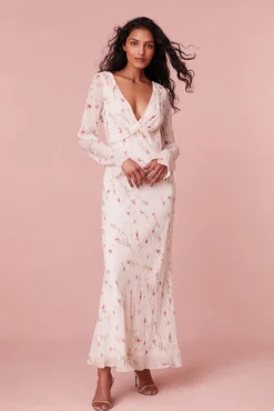 Women LoveShackFancy Dalila Dainty Floral Maxi Dress