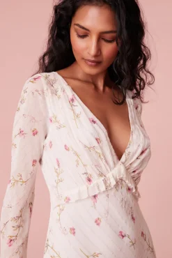 Women LoveShackFancy Dalila Dainty Floral Maxi Dress
