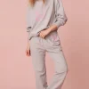 Women LoveShackFancy Darina Fleece Sweatpants