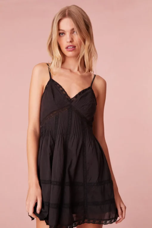 Women LoveShackFancy Docila Cotton Mini Dress