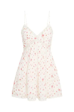 Women LoveShackFancy Docila Mini Floral Cotton Dress