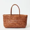 LoveShackFancy Dragon Diffusion Mini Flat Gora Tote
