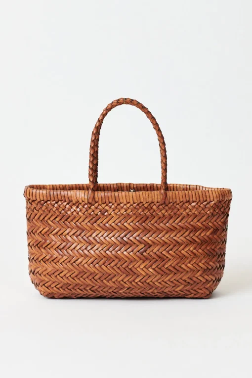 LoveShackFancy Dragon Diffusion Mini Flat Gora Tote