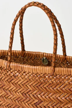 LoveShackFancy Dragon Diffusion Mini Flat Gora Tote