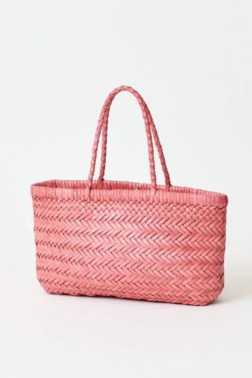 LoveShackFancy Dragon Diffusion Mini Flat Gora Tote