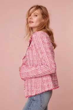 Women LoveShackFancy Duvel Tailored Tweed Jacket