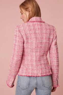 Women LoveShackFancy Duvel Tailored Tweed Jacket