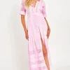 Women LoveShackFancy Edie Cotton Midi Dress