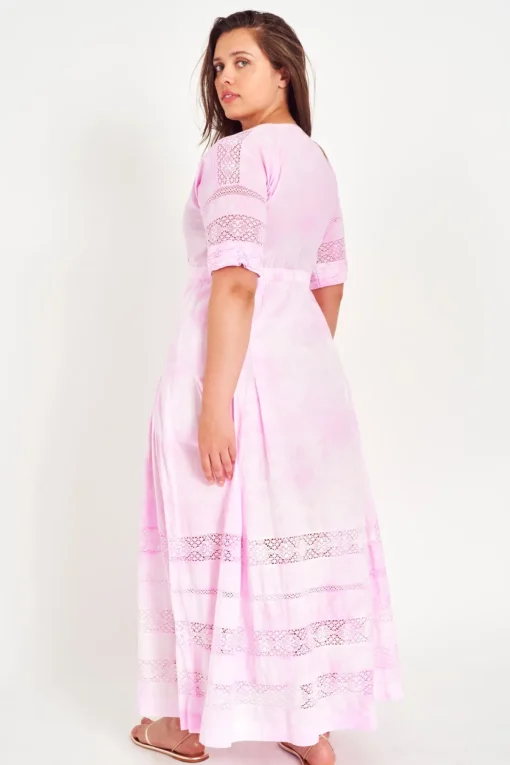 Women LoveShackFancy Edie Cotton Midi Dress