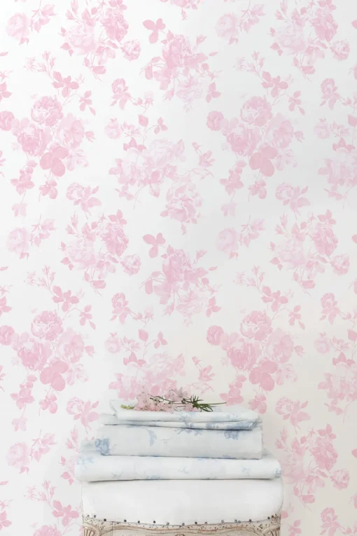 LoveShackFancy Everblooming Rosettes Wallpaper