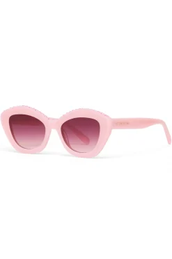 LoveShackFancy Florencia Rhinestone Sunglasses