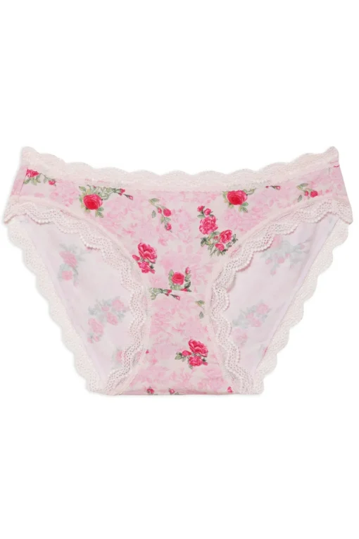 Women LoveShackFancy Garden Rose 4 Pack Knicker Box