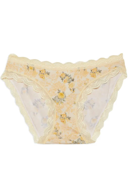 Women LoveShackFancy Garden Rose 4 Pack Knicker Box