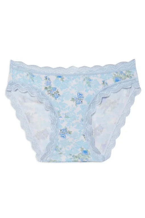 Women LoveShackFancy Garden Rose 4 Pack Knicker Box