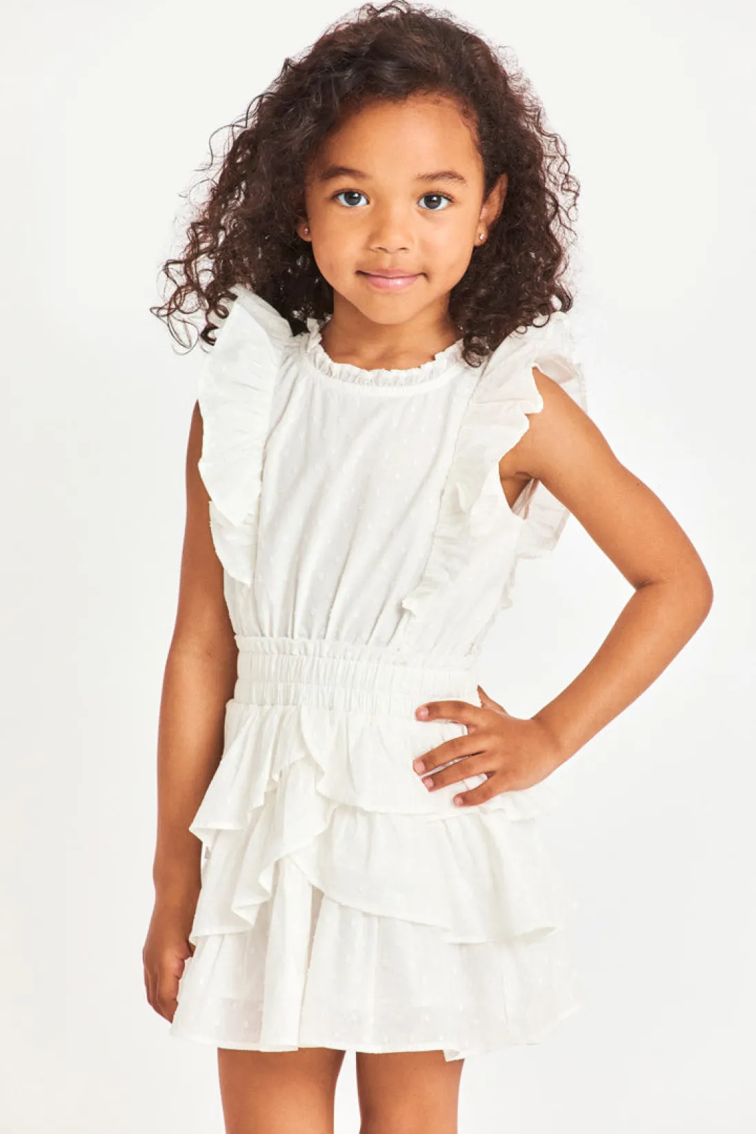 LoveShackFancy Girls Decker Heritage Dress