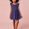 LoveShackFancy Girls Mefford Cotton Dress