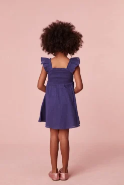 LoveShackFancy Girls Mefford Cotton Dress