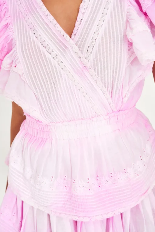LoveShackFancy Gwen Heritage Mini Dress