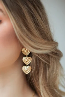 LoveShackFancy Heartbeat Earrings By Evie Jewelry
